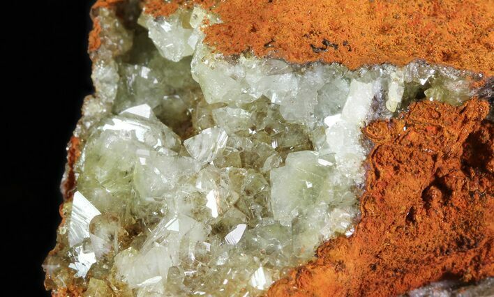 Gemmy, Yellow-Green Adamite Crystals - Durango, Mexico #65307